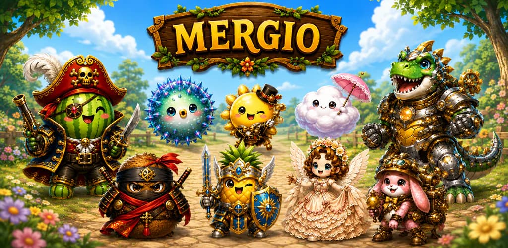 Mergio key art